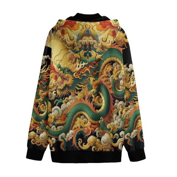 Imperial Dragon Japanese Windbreaker Hooded Size XL NWT WaterproofJacket Varsity - Picture 2 of 11